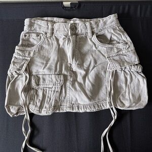 Pull & Bear Cargo Skirt Womens XS